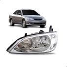 Farol Civic 2004 2005 2006 Cromado Foco Duplo