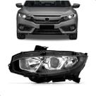 Farol Civic 2017 A 2021 Manual Com Projetor Com Led