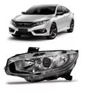 Farol Civic G10 Com Led 2017 2018 2019 2020 2021 Esquerdo