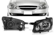 Farol classic 2011 a 2016 mascara negra le - esquerdo