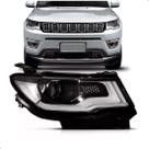Farol Compass 2017 A 2021 Eletrico Com Motor Com Xenon e Led