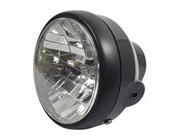 Farol Completo Aro Preto S/ Lâmpada Titan 125 2000 Á 2008