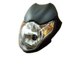 Farol completo com carenagem preto titan 150 2010