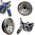 Farol completo compatível Suzuki Yes aro cromado anos 2005 2016 alta qualidade