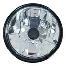 Farol Completo Da Yamaha Ybr 125 Factor 2009 A 2023 Aro Preto Reforçado