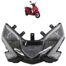 Farol Completo Elite 2019 2020 2021 2022 2023 Máscara Cromada Lente Cristal Lisa Acrílico Full Led