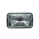 Farol Completo Mobilete Aro Preto Lente Vidro!!