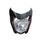 Farol Completo Para CB 250 Twister Anos 2017/2021/2022 Com Carenagens Vermelhas Foco Sportive Pintura Envernizada