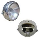 Farol Completo para Moto Intruder 125 02/16 - Cromado Sem Lampada