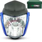 Farol Completo - Titan - Fan - Start - 160 - Azul Farol Completo - Titan - Fan - Start - 160 - Azul