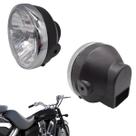 Farol Completo TITAN KS/ES/FAN 125 2000/2009 Aro Cromado Aço Reforçado Motocicletas