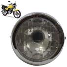 Farol Completo Yes 125 2005 2006 Máscara Cromada Cristal Lisa Vidro Aro Cromado Farol Completo Yes 125 2005 2006 Máscara Cromada Cristal Lisa Vidro Aro Cromado