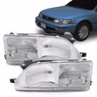 Farol corolla 1993 1994 1995 1996 1997 cromado depo