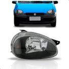 Farol Corsa 2000 A 2010 Mascara Negra