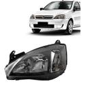 Farol corsa 2003/ montana (mascara negra) lado esquerdo
