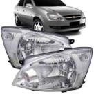 Farol Corsa Classic 2010 2011 2012 Cromado
