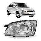 Farol Corsa Classic 2011 ate 2016 Cromado Lado Esquerdo BapImports