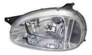 Farol corsa pickup 1994 a 2002 masc negra esquerdo vidro Farol corsa pickup 1994 a 2002 masc negra esquerdo vidro