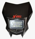 Farol Crf 230 Completo X-cell Com Leds e Suporte
