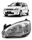 Farol Cromado Corsa Montana 2008 2010 Esquerdo Pisca Liso
