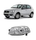 Farol Cromado Fiat Palio Siena G4 Strada Working Esquerdo