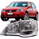 Farol Cromado Golf 2008 2009 2010 11 2012 2013 2014 Esquerdo