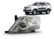 Farol cromado hilux sw4 2012 2013 2014 2015