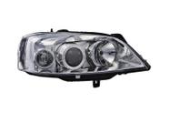 Farol Cromado Lado Direito Com Regulagem Eletrica Pecas Genuinas Gm Astra 2003 A 2011 93378018