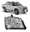 Farol Cromado Pisca Cristal S10 2001 2002 03 A 2011 Direito