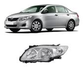 Farol Cromado Toyota Corolla 2009 2010 2011 Esquerdo