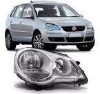 Farol Cromado VW Polo 2007 2008 2009 2010 2011 Direito Farol Cromado VW Polo 2007 2008 2009 2010 2011 Direito