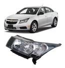 Farol Cruze 2011 Até 2020 Cromado Com Aro Fumê Tyc Esquerdo Manual Farol Cruze 2011 Até 2020 Cromado Com Aro Fumê Tyc Esquerdo Manual