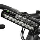Farol de Bike Profissional 17 LEDs 10.000mAh com Display Digital e USBC Farol de Bike Profissional 17 LEDs 10.000mAh com Display Digital e USBC