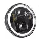 Farol De Led 4,5 4 1/2 Polegadas Harley Davidson Original Cree C Halo Neblina Milha Touring Road King Ultra Street Glide