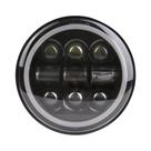 Farol De LED Branco Para Motocicleta 5 3/4 Polegadas Com Halo DRL Angel Eyes Para Dyna Sportster