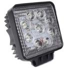 Farol de Led Quadrado com 9 Leds Bivolt 27W