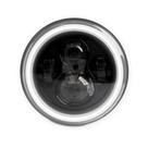 Farol de led redondo 7" alto e baixo 60w 17cm unitário