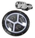 Farol de Led Redondo 7 Polegadas Angel Eyes Drl Função Seta