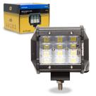 Farol de Milha 12 Leds 4" 10cm 36w 9 a 36V 6000k Premium Fácil instalação Múltiplas aplicação p/Veículos Off-roads a máquinas agrícolas.
