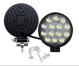 Farol de milha 14 Leds 6000k 12/24v - Lumi Farol de milha 14 Leds 6000k 12/24v - Lumi