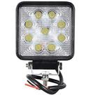 Farol De Milha 9 Leds 27w 10/30v Off Road Moto Carro Iluminação Automotiva Branco Frio Farol De Milha 9 Leds 27w 10/30v Off Road Moto Carro Iluminação Automotiva Branco Frio