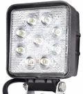 Farol De Milha 9 Leds 27w 10/30v Off Road Moto Carro Iluminação Automotiva Branco Frio Farol De Milha 9 Leds 27w 10/30v Off Road Moto Carro Iluminação Automotiva Branco Frio