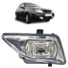 Farol De Milha Auxiliar Fiesta 2000 A 2002 Street 2003 A 2004 Courier 2000 A 2007 Lente de Vidro