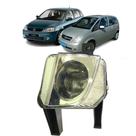 Farol de Milha Auxiliar Neblina Corsa Montana Meriva 2003 Até 2007 Esquerdo Lente Raiada