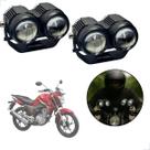 Farol de Milha Auxiliar Neblina Led 20w 12v 24v CG 160 Titan SE 2015 2016 2017 2018 2019 2020