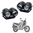 Farol de Milha Auxiliar Neblina Led 20w 12v 24v Honda CBX 250 Twister 2001 2002 2003 até 2008 Farol de Milha Auxiliar Neblina Led 20w 12v 24v Honda CBX 250 Twister 2001 2002 2003 até 2008
