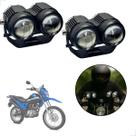 Farol de Milha Auxiliar Neblina Led 20w 12v 24v NXR 160 Bros 2015 2016 2017 2018 2019 até 2024