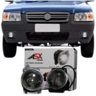 Farol De Milha Led Palio Siena Strada Brava Marea Idea Ducato Punto Uno 04 em diante Embutido Universal 40w 5000lm 6000k