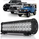 Farol De Milha Super Led Cree Auxiliar 72w Barra BiVolt 12v/24v Trator Caminhão