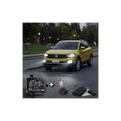 Farol De Milha Volkswagen T-cross 2020 A 2024 Esquerdo Cromado Com Drl E Lampada